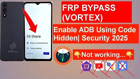 ALL VORTEX Android 14 And Others FRP BYPASS Made Easy!