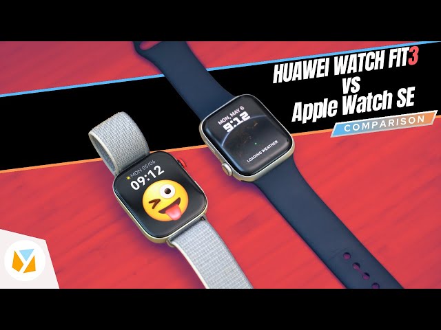 HUAWEI WATCH FIT 3: The Better Apple Watch SE at half off! class=