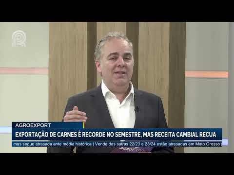 Agroexport: | Exportação de carnes é recorde no semestre, mas receita cambial recua | Canal Rural