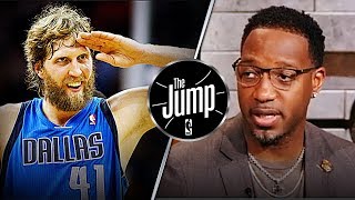 Tracy McGrady Gives Dirk Nowitzki Green Light To Play One More Year | The Jump
