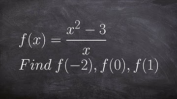 Learn how to evaluate a rational function for different values