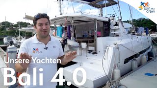 Unsere Yachten: Bali 4.0  Join The Crew