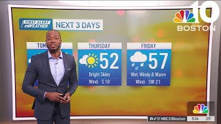 Looking ahead to major warmup, soaking rain