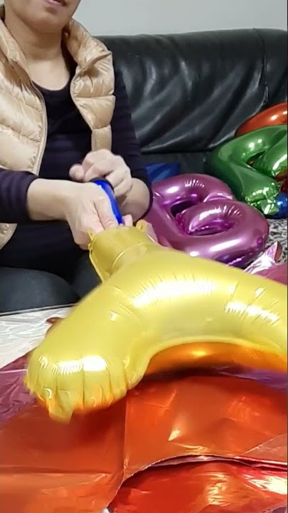 Ouch! ANG Y 😱Nasobrahan sa hangin ang balloon