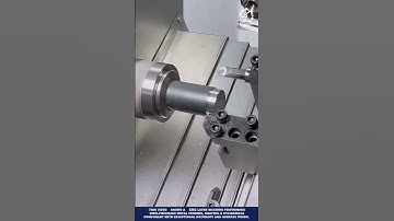 CNC Lathe Machine: High-Precision Metal Turning Innovation #machineinnovation