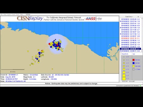 Real-Time Earthquakes Worldwide 24/7 LIVE - Live Stream