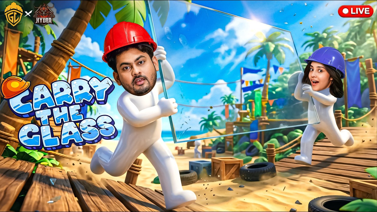 🔴LIVE - 2 MAJDOOR WALA GAME | CARRY THE GLASS