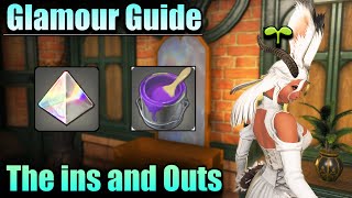 Practical FFXIV Glamour Guide (Glamour Dresser, Glamour Plates and Dyes Explained)