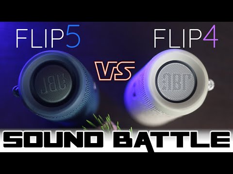 JBL Flip 5 vs Flip 4 :Sound Battle: Almost to the size of the JBL Charge 3?