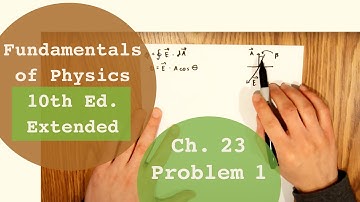 Fundamentals of Physics 10th Extended (Walker/Halliday/Resnick), Chapter 23, Problem 1 Solution