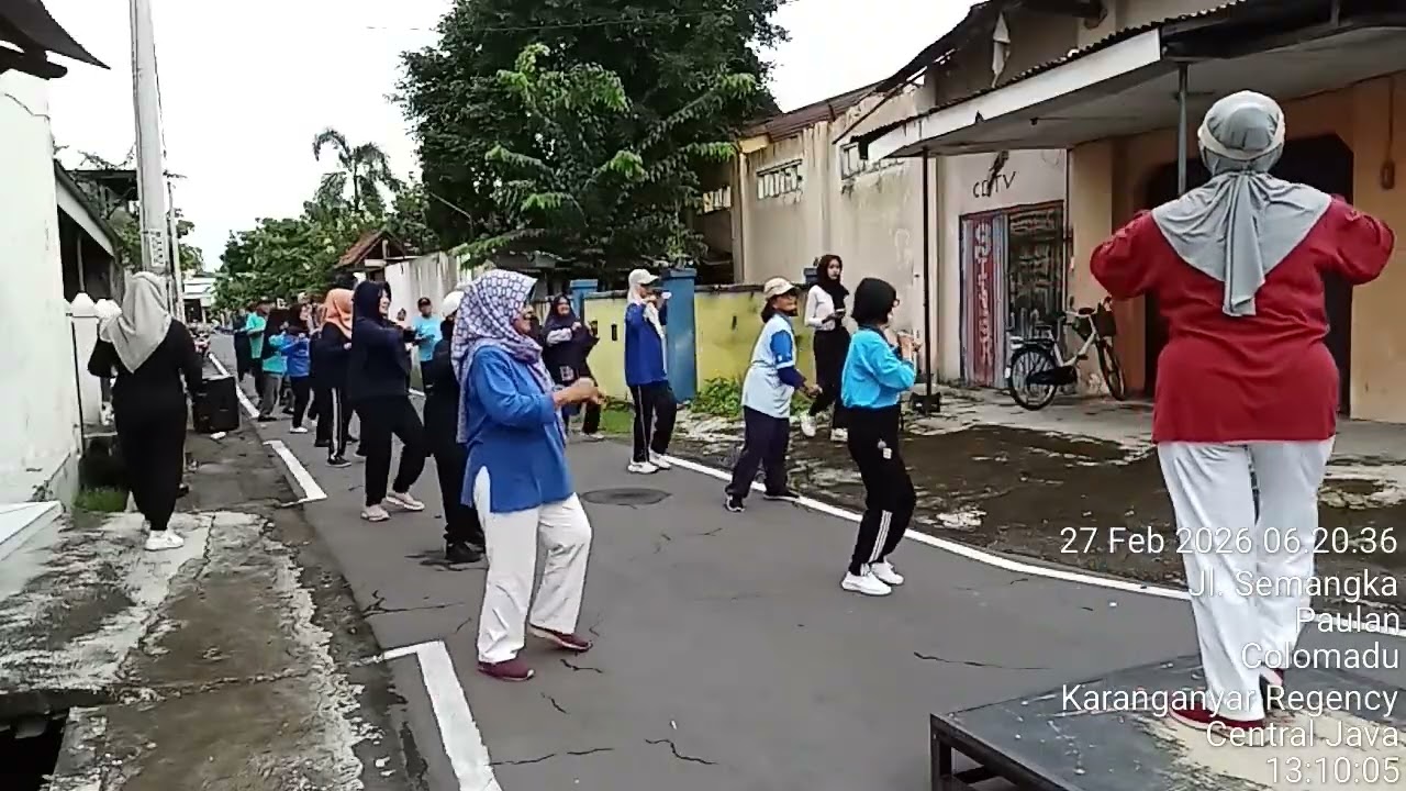 Aktifitas Fisik Senam Prolanis Klinik Jasmine 27 Februari 2026