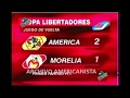 América vs Morelia Libertadores 2002 Cuartos de Final Vuelta