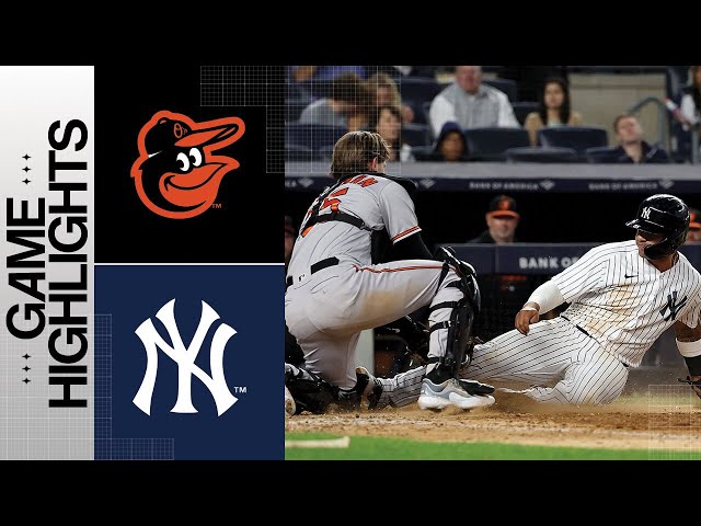 Yankees vs. Orioles Game Highlights (7/28/23)