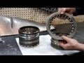 the Thrust Bearing: what holds it in?