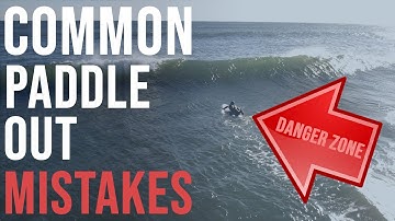 3 Reasons You Struggle Paddling Out on a Longboard