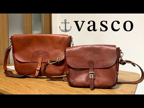 新品未使用VASCO ブラウンレザー メッセンジャーバッグ vascoブラウンレザーショルダーバッグ - メルカリ