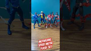 McFarlane DC Multiverse SPEED METAL FLASH set Quick Look! Barry Allen Wally West Jay Harrick! #flash