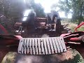clearing the area of trees