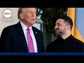 Zelenskyy seeks US cruise missiles as President Trump prepares to meet with Putin