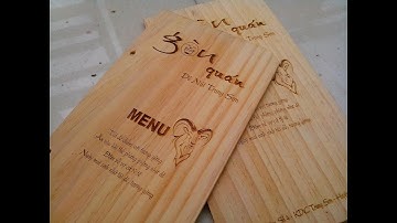 Cắt Gỗ, Khắc Laser Trên Gỗ tại Đà Nẵng, HCM, Hà Nội