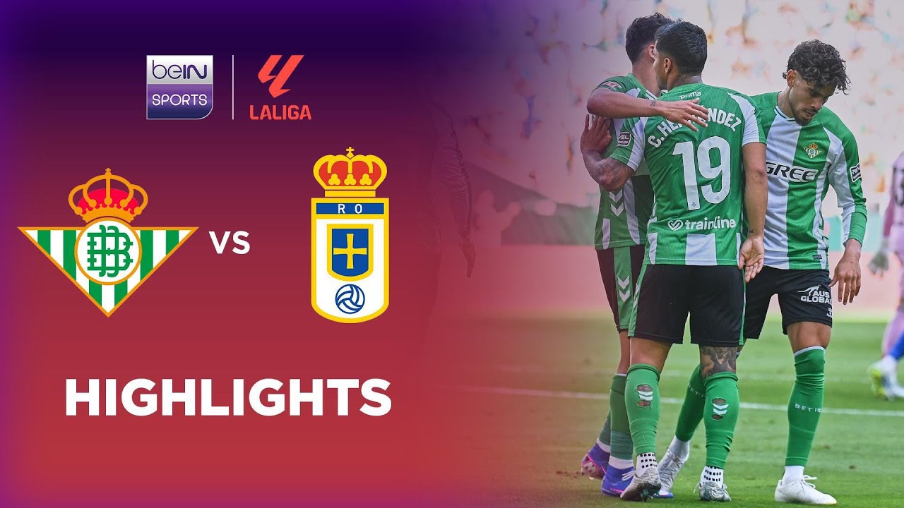 Real Betis 3-0 Real Oviedo | LaLiga 25/26 Match Highlights