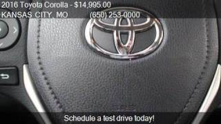 2016 Toyota Corolla L for sale in KANSAS CITY, MO 64114 at K