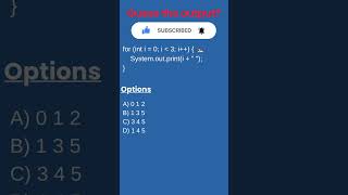 13 Java Guess the Output Questions | Tricky For Loop Interview Problems