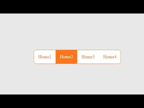 simple website button group with html and css