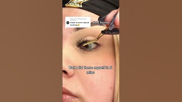 Natural DIY Lash Tutorial | Volashes #volashes #diylashes #lashhacks #lashtutorial #lashes