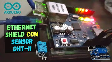 Servidor com Ethernet Shield, arduino e sensor DHT-11