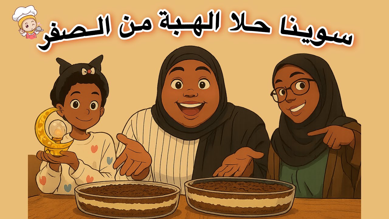 سوينا كيكة أحمد الزامل😍, شوفو اش صار بنهاية المقطع😱.