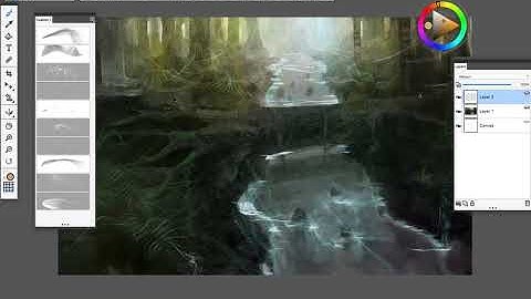 How to use the Concept Art Brush Pack Tutorial for Painter Essentials