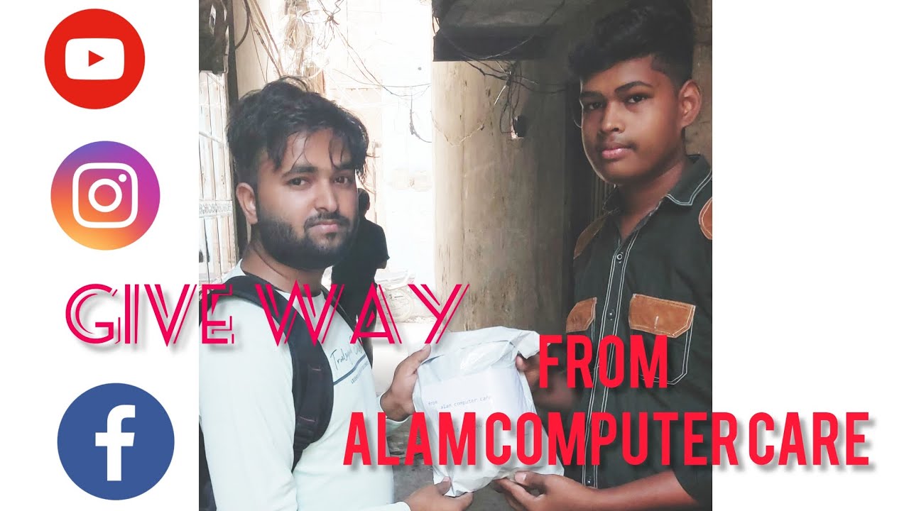 Giveaway || Gift 🎁 || alam computer care #giveaway #35kgamingpcbuild ...