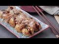 Takoyaki o buñuelos de pulpo japoneses