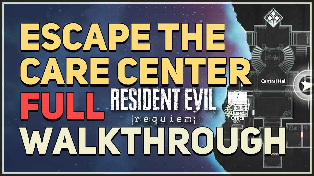 Escape the care center FULL WALKTHROUGH Resident Evil Requiem 9