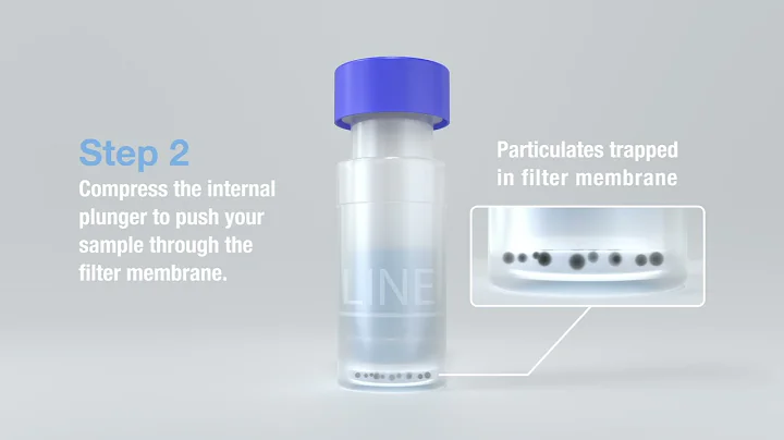 Verex Filter Vials: The Simple 2-Step Sample Preparation Solution