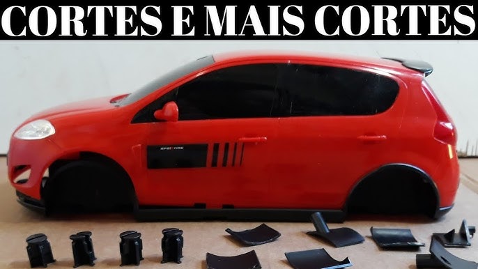 MINIATURA FIAT PALIO COM SOM QUE FUNCIONA DE VERDADE! CARRINHO BRASILEIRO!  