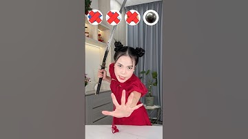 Which sword is the sharpest 🥷🗡️🔪 #shorts