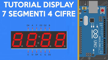 Display 7 Segmenti 4 Cifre Arduino: Come collegarlo e utilizzarlo (Tutorial ITA)