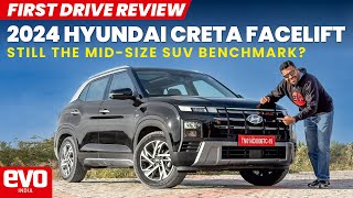 2024 Hyundai Creta Facelift | New looks, ADAS and a new engine | First Drive Review | evo India