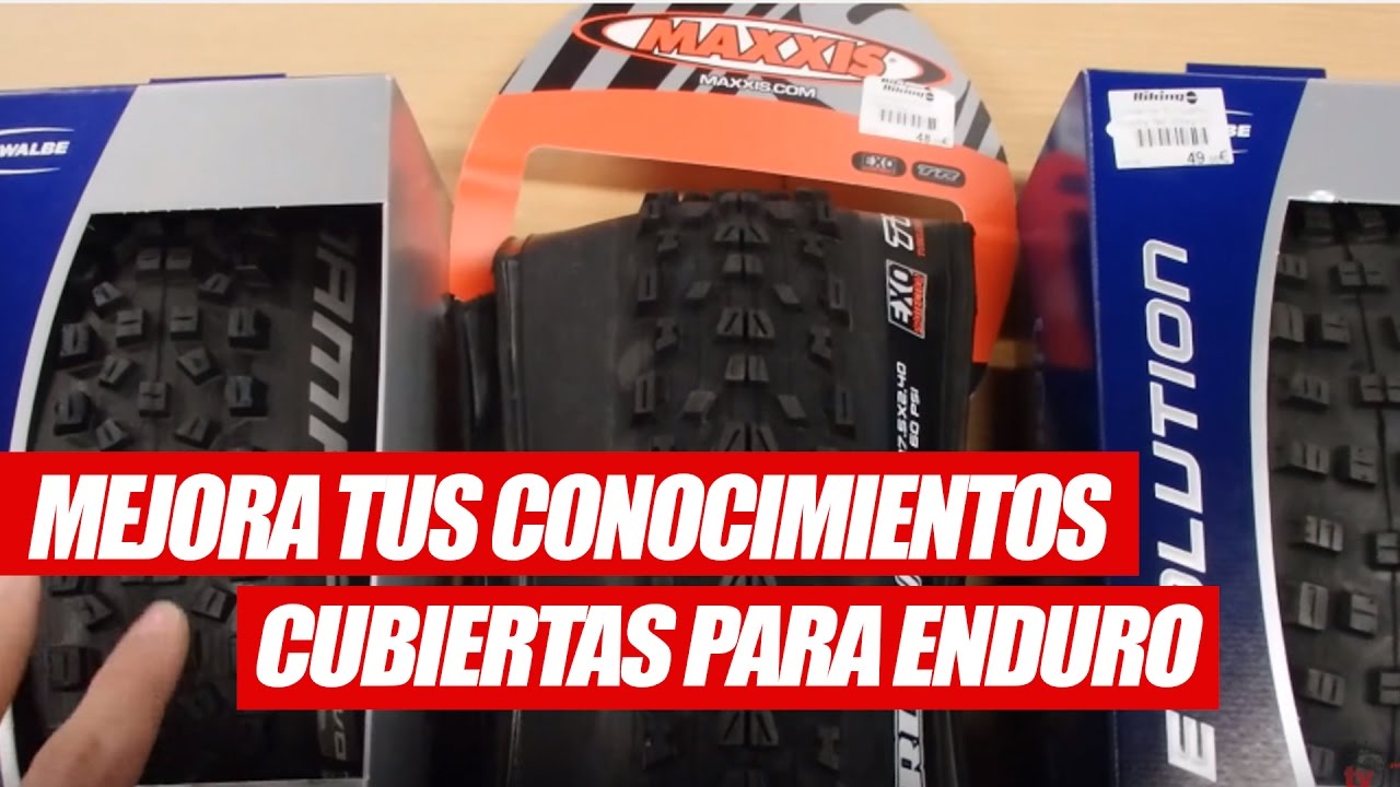 mejores cubiertas trail mtb