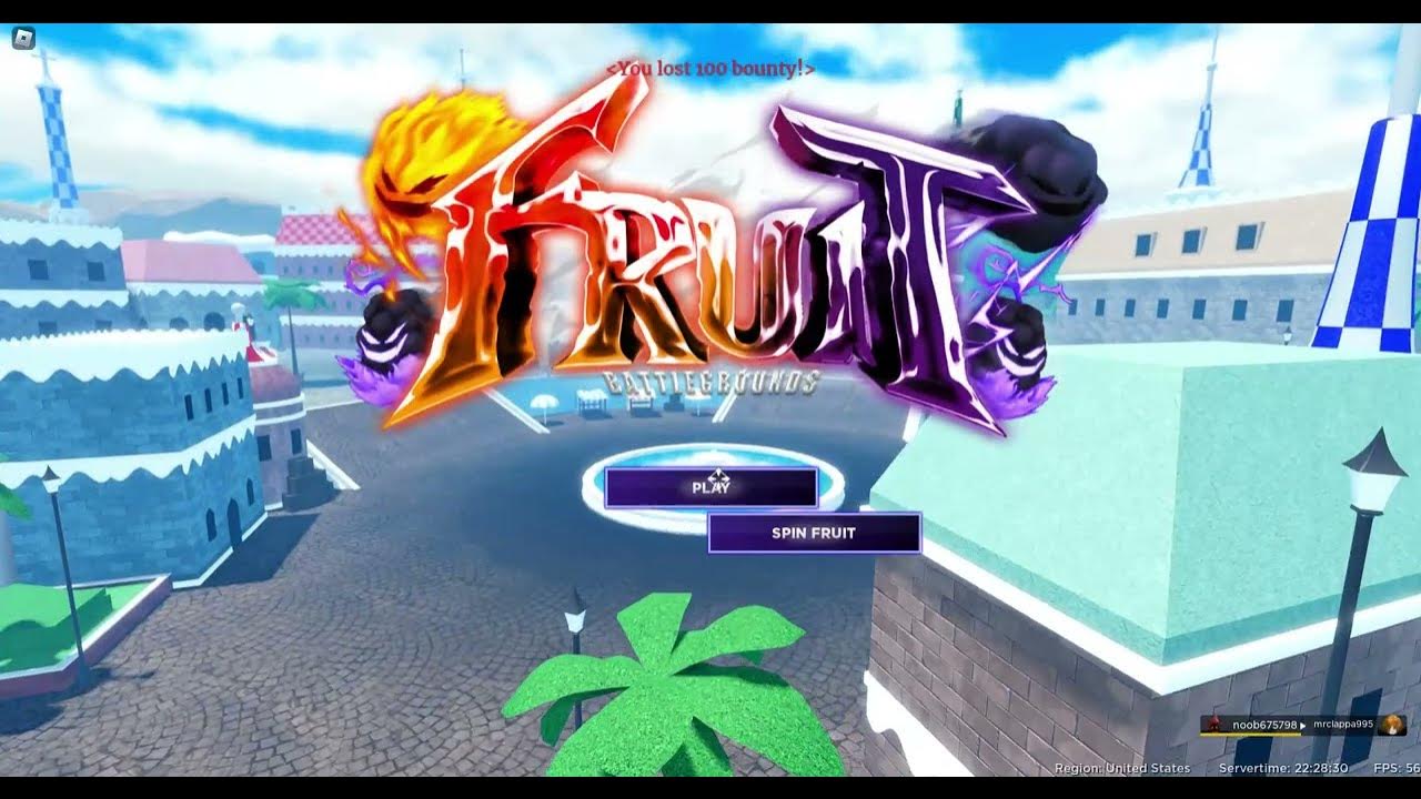 Leveling up the Fruit in Fruit Battlegrounds. YouTube