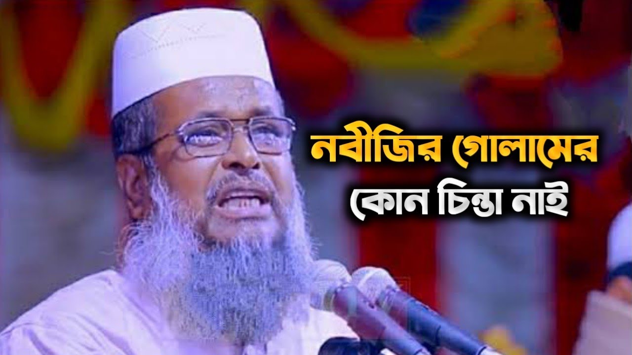নবীজির গোলামের কোন চিন্তা নাই | তোফাজ্জল হোসেন ভৈরবী | তোফাজ্জল হোসেন গজল | বাংলা গজল | ইসলামিক গজল।