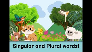 Singular and plural words | Tiny Tots Learning |