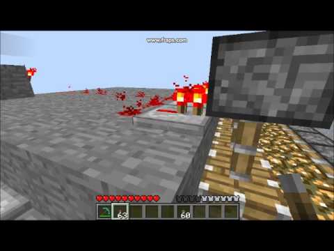 MrProvines Minecraft - Automatic Light on/off switch