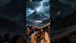 The Ten Commandments – Receiving the Law on Mount Sinai. The Ten Commandments – Receiving the Law on Mount Sinai.