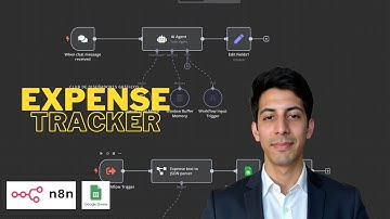 Automated Expense Tracker Agent with n8n! Easy to build