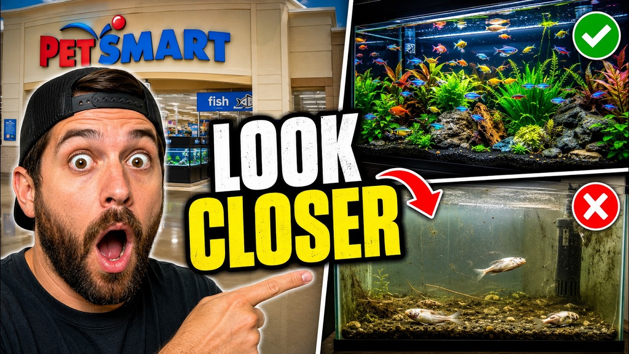 Exploring PetSmart’s Fish Section… Here’s What I Found - YouTube