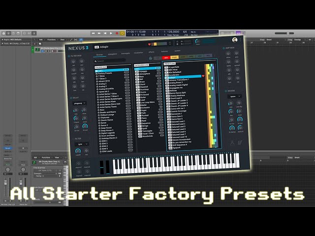 Nexus3 - Factory Preset Sound Demo