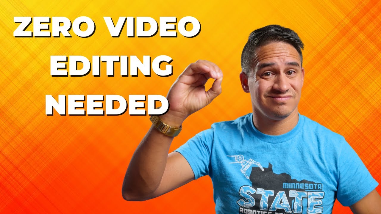 Make Marketing Videos in FIRST Robotics With ZERO Video Editing